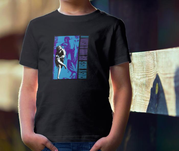kaos musik band anak gnr use your illusion II