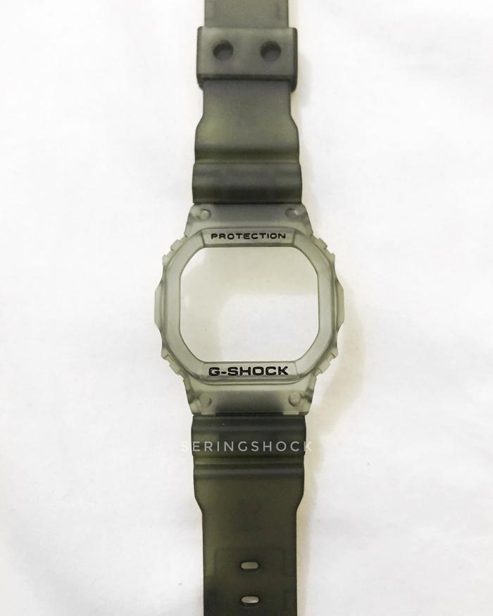 BNB Gshock DW5600 GWB5600 MATTE SMOKE Strap Besel Casio G-shock