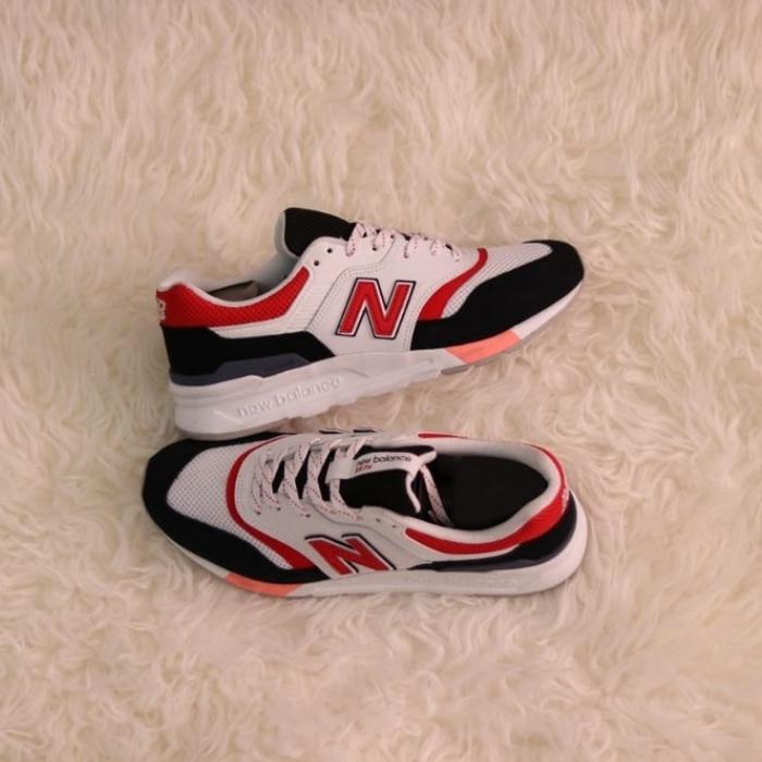 NEW BALANCE 997H WHITE BLACK RED ORIGINAL