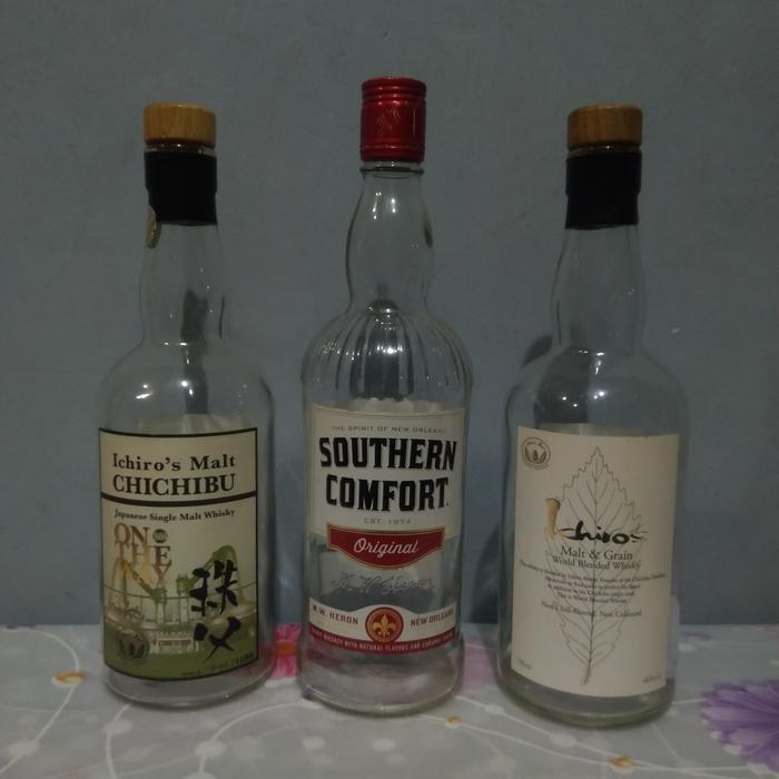 botol bekas botol koleksi
