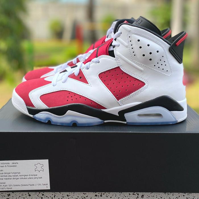 Nike Air Jordan 6 Retro Carmine GS 2021 Original