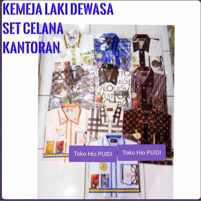 Baju Kemeja Pria LV Ceng Beng
