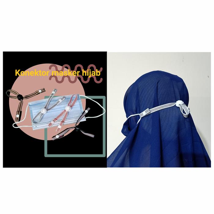 konektor masker / konektor masker hijab