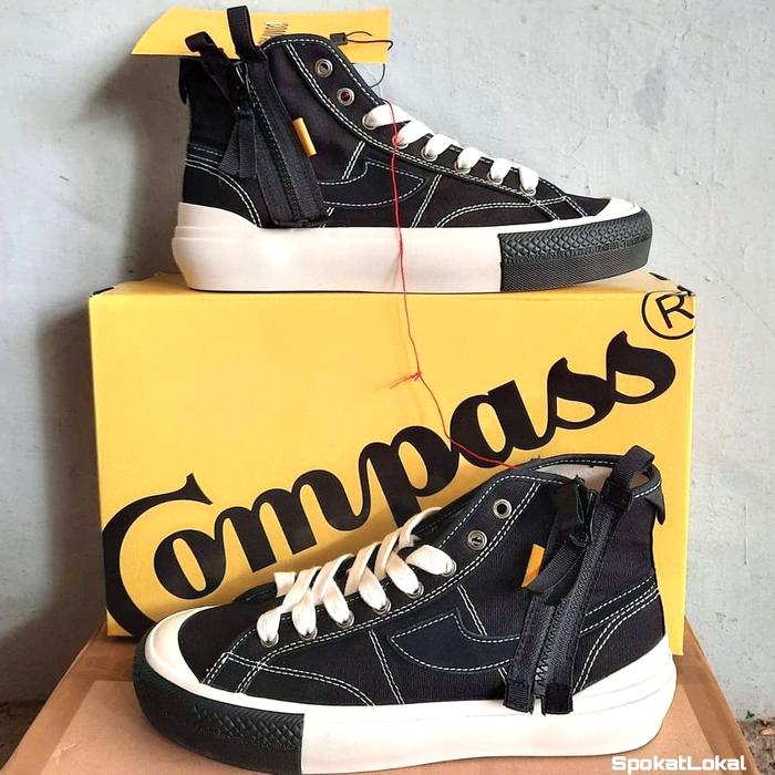 Sepatu Compass Fxxking Rabbits FR2 V1 High Size 38 - 43 Original BNIB Fullset  Shoes Casual Sneakers