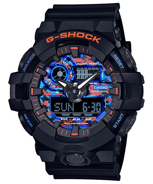 JAM TANGAN CASIO G-SHOCK GA-700CT-1A GA 700CT 1A ORIGINAL RESMI