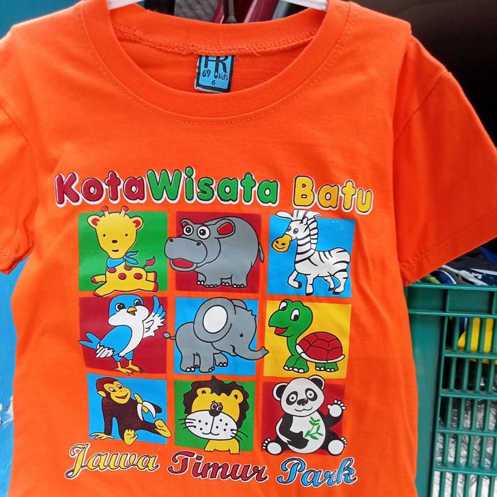 kaus wisata batu stelan anak