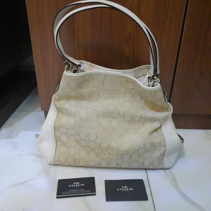 PRELOVED TAS WANITA MERK COACH ORI