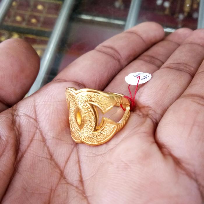 Cincin chanel emas asli kadar 99/24k
