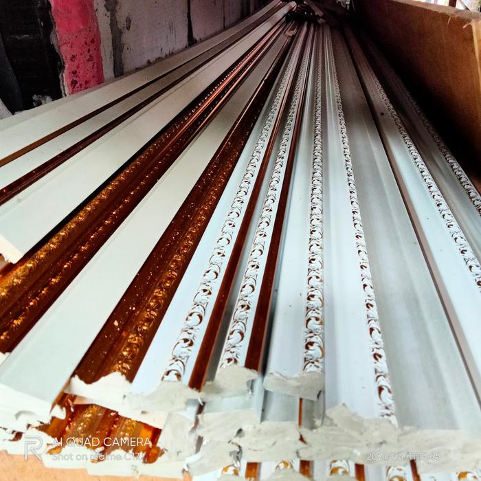 frame ukir / fiber batangan / frame lonjoran 3cm