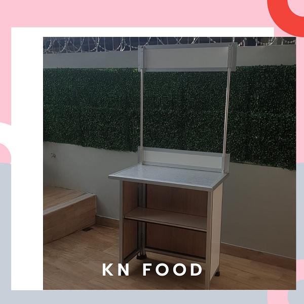 Booth portable untuk Jualan Martabak Manis- Booth Knock Down kecil
