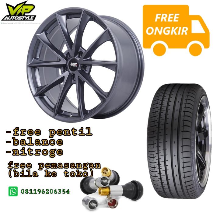 Paket Velg Mobil Honda Civic Ring 19 HSR MONTANA Plus Ban ACCELERA PHI