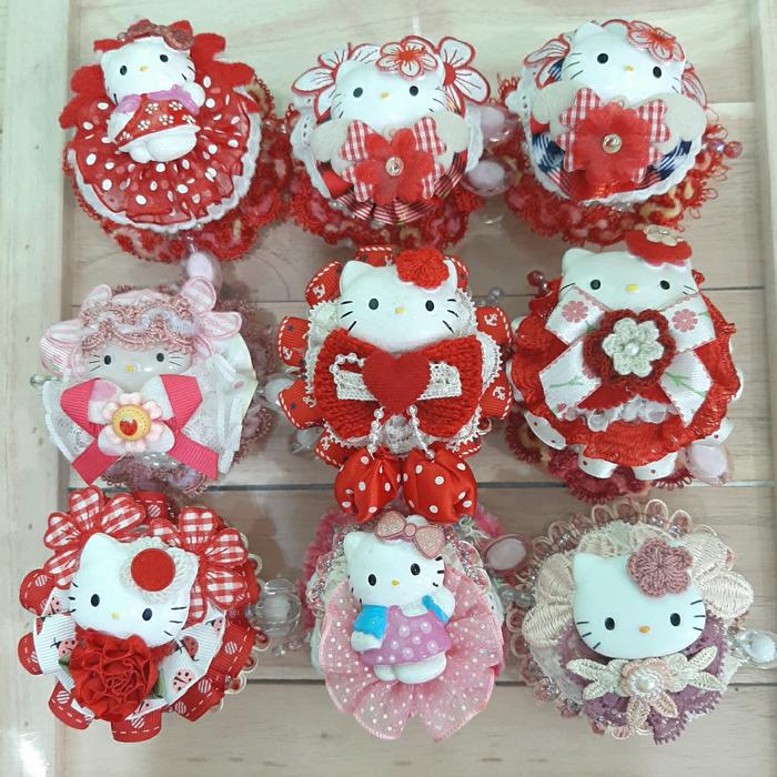 Jepit Jepitan Konde Anak Hello Kitty Made in Thailand
