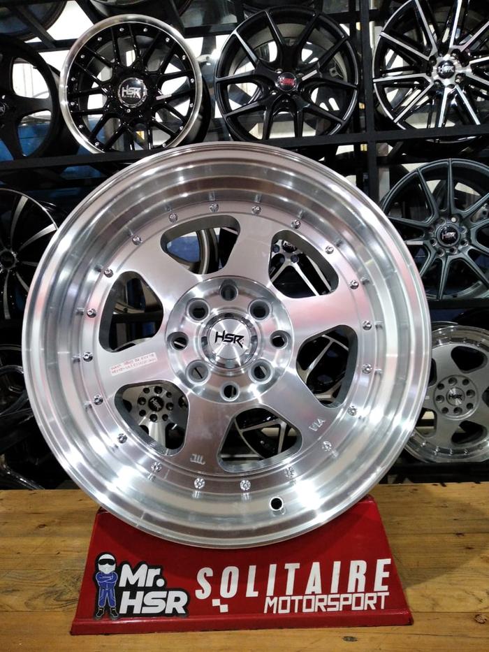 velg mobil pelek Carry Futura brio Ayla RUMOI HSR R15X78 ET3530 SMFL