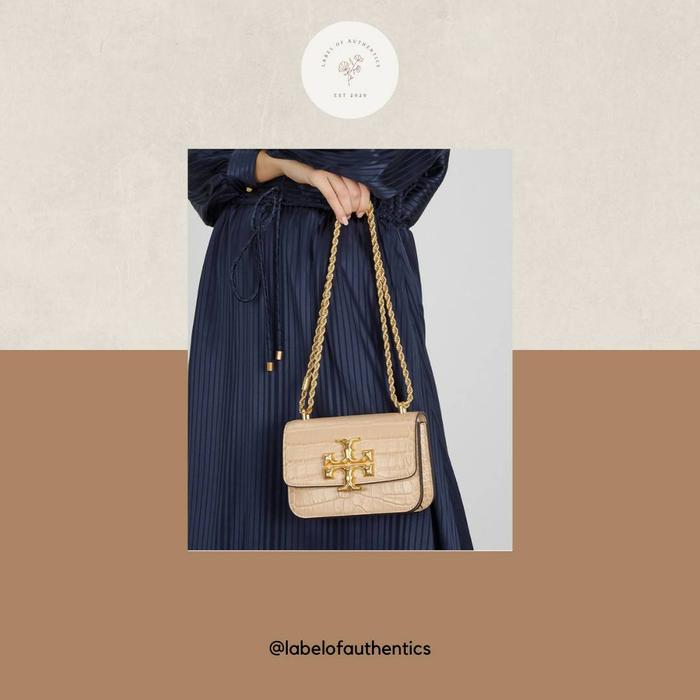 Tory Burch Eleanor Croco Embossed