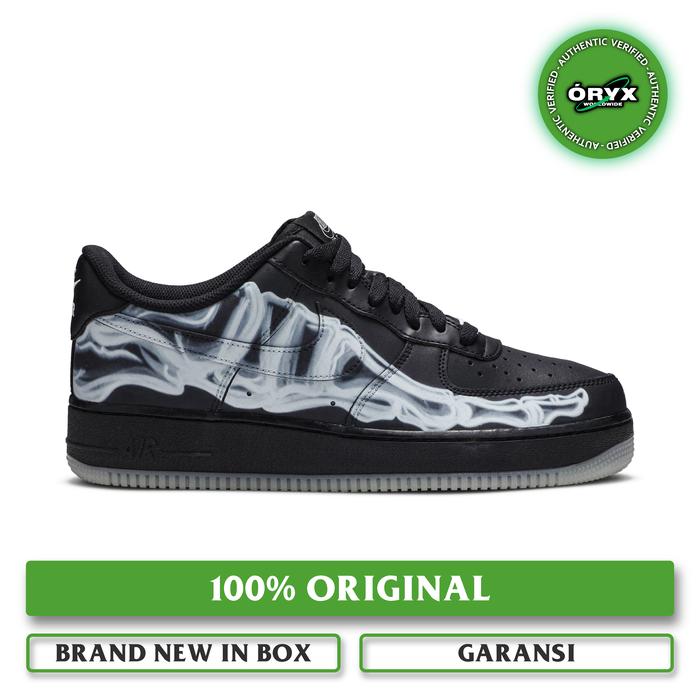 Nike Air Force 1 '07 QS Skeleton Black