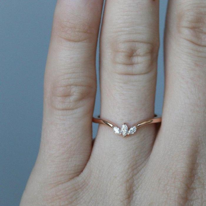 cincin emas asli trilogy simple