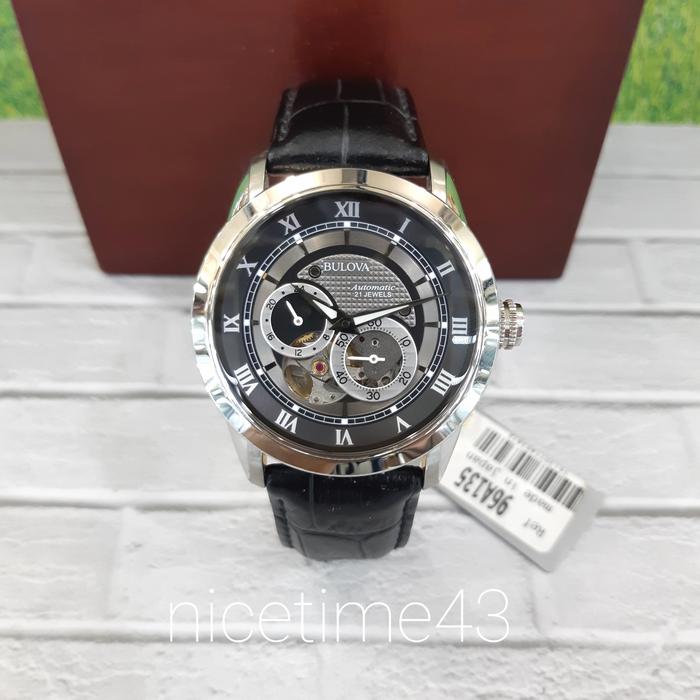 jam tangan pria original bulova 96A135 automatic