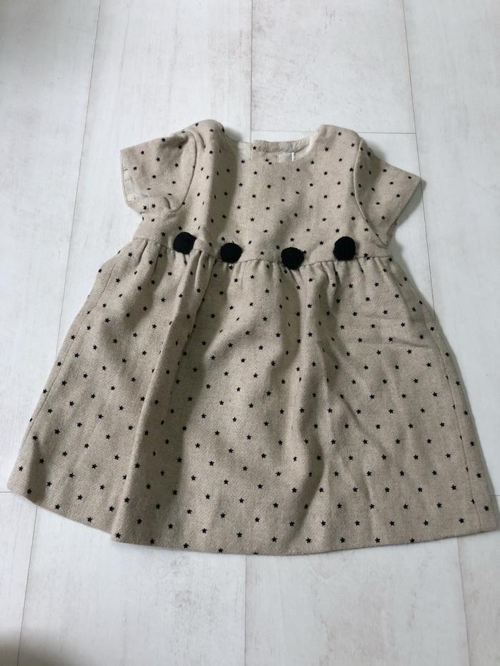 Dress anak zara brown