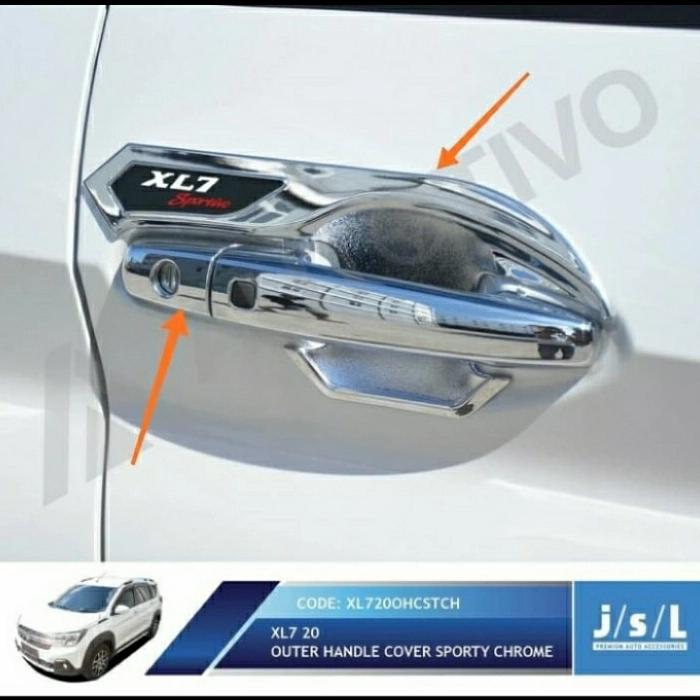 paket Outer dan Cover Handle XL7 Crhome