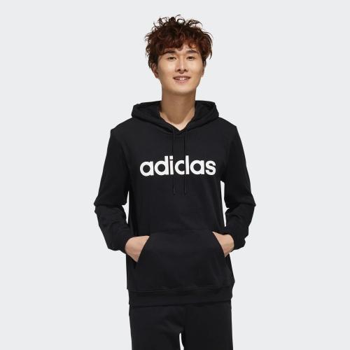 Adidas Essentials Hoodie Men Black Original