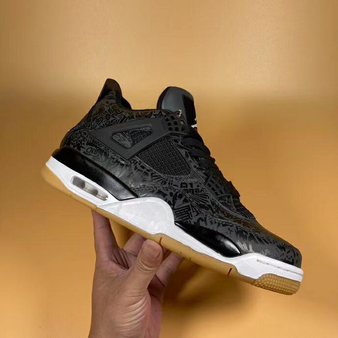 Air Jordan 4 Laser Black Gum*Real Pic*