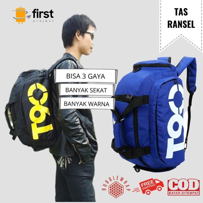FIRST PROJECT - Tas Ransel Wanita Fitness Gym Duffel Bag Model T90