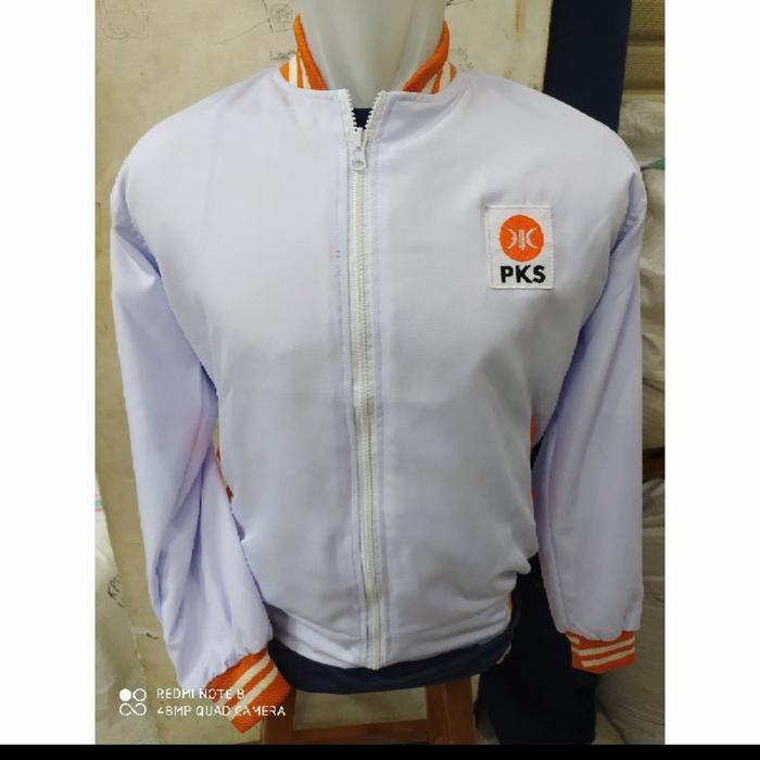 jaket pks krah orange