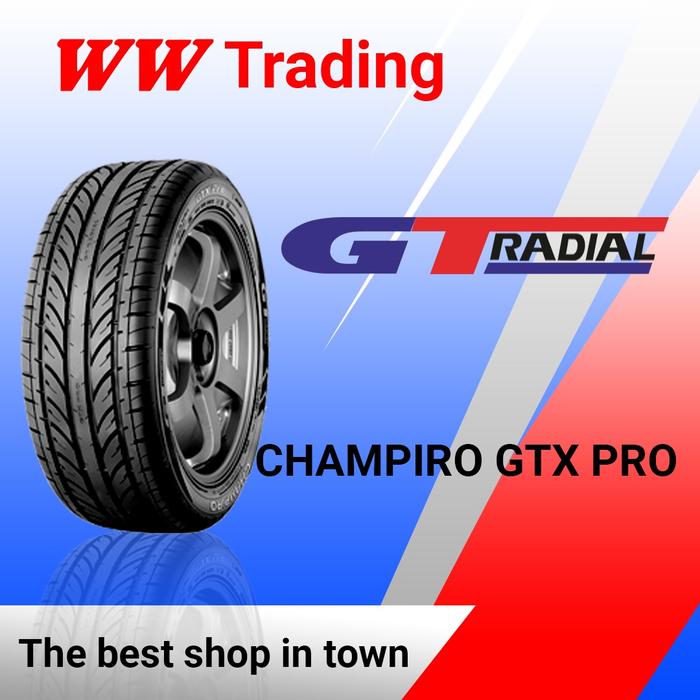 BAN GT RADIAL CHAMPIRO GTX PRO 185/65 R13/ 185 65 13