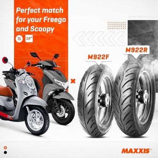 Ban Maxxis Scoopy M922R Ring 12 110/90-12 Orig no michelin pirelli fdr