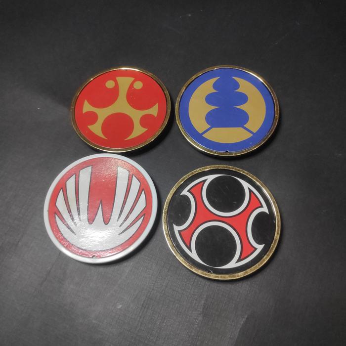 pin power rangers ninja storm hurricanger ori japan