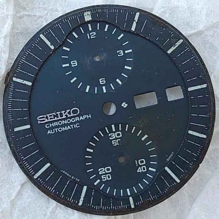 Dial | Plat Seiko Jumbo 6138-3000/3002/3003/3005/3009 Biru Petrol Blue
