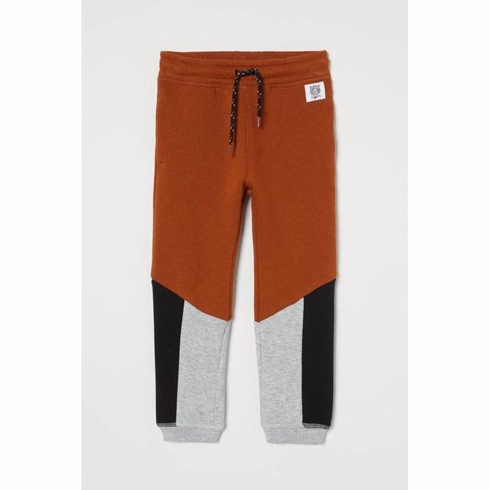 Original HM Color Block Jogger Pant celana anak 1 2 3 4 5 6 7 8 9 10 T