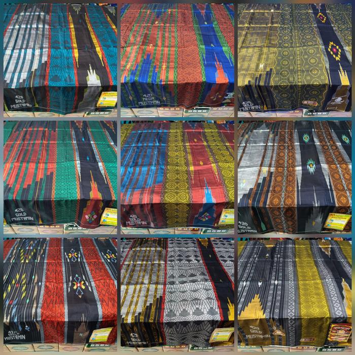 Sarung MUSTAMIN GOLD 420 MOTYF SGT SUTRA MESRES