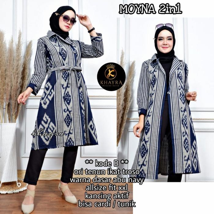 LONG BLAZER CARDI TENUN NISSA MOYNA