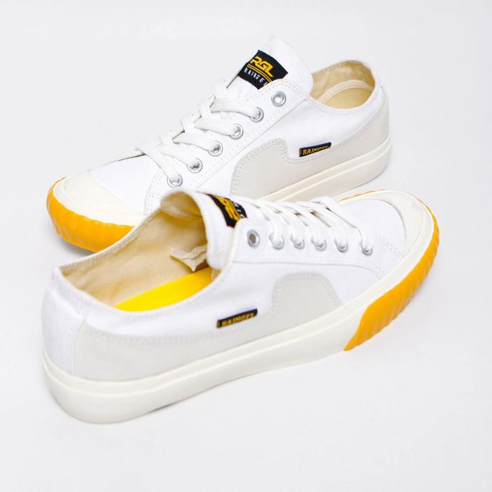 Sepatu Sneakers Raingel Soka 2 All white Original Sepatu Cowok /Cewek