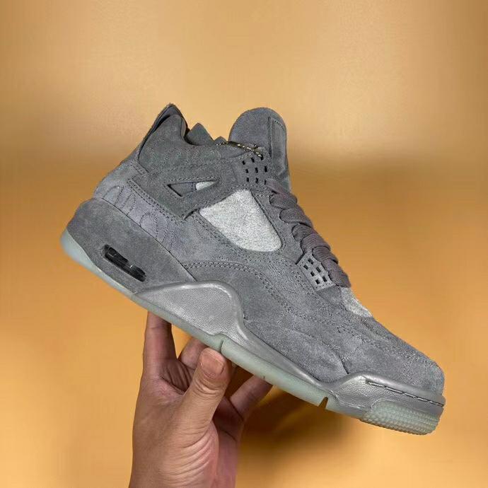 Air Jordan 4 Retro Kaws Grey*Real Pic*