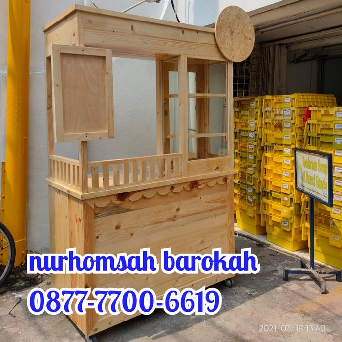 gerobak bakso, gerobak mie ayam, booth dimsum