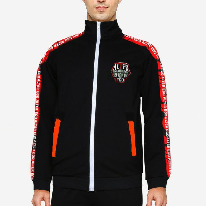 JAKET PRIA ALTER EGO MOBILE LEGEND 2021 ESPORTS PUTIH HITAM MPL M2