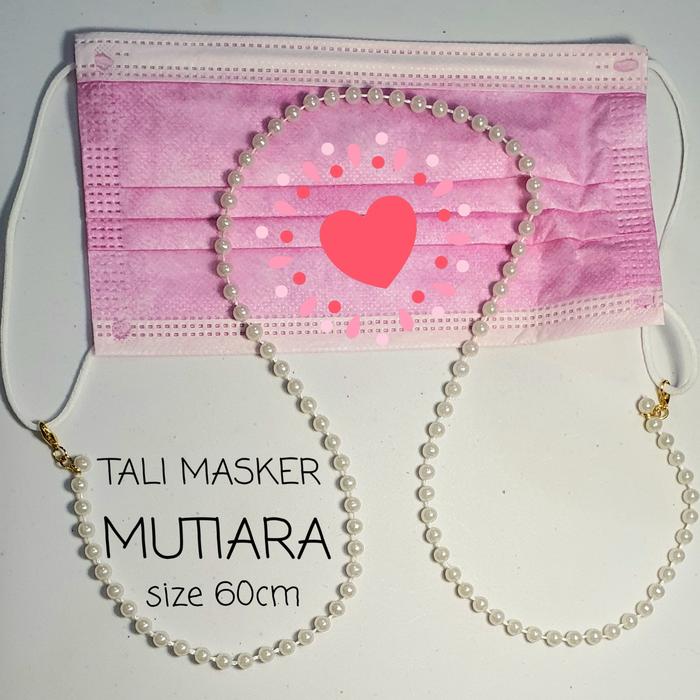 Tali Gantung Masker connector masker tali kalung masker kalung MUTIARA