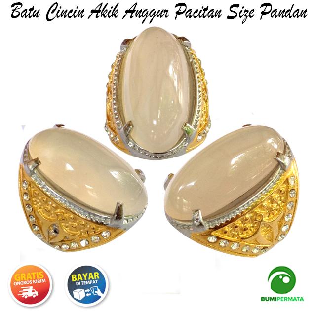 Batu Cincin Akik Anggur Pacitan Size Pandan