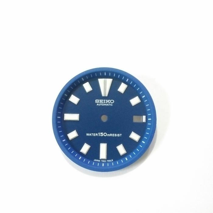 Dial seiko diver 7002 blue MOD skx chapter ring