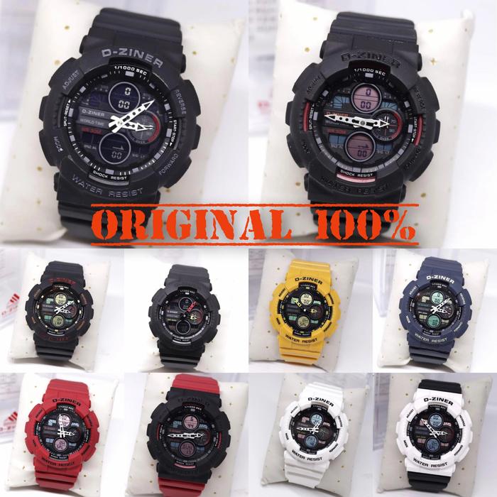 D-Ziner Jam Pria Chrono 8278