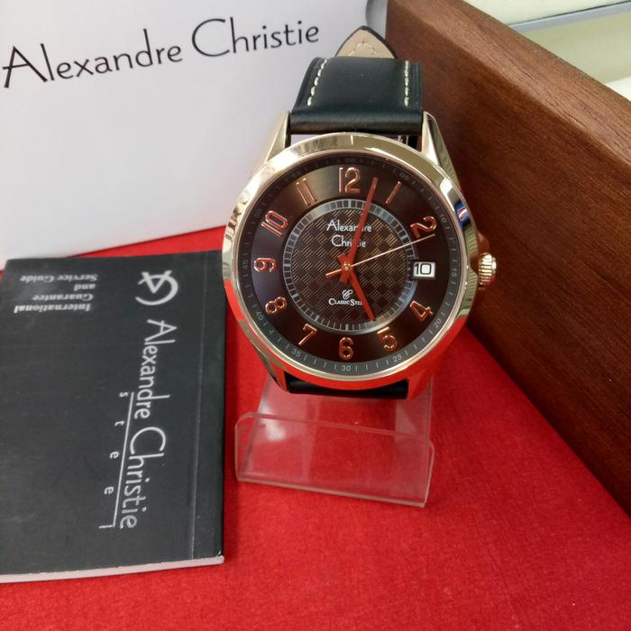 Jam Tangan Analog Pria Alexandre Christie Ac 8649 MD St Stainless