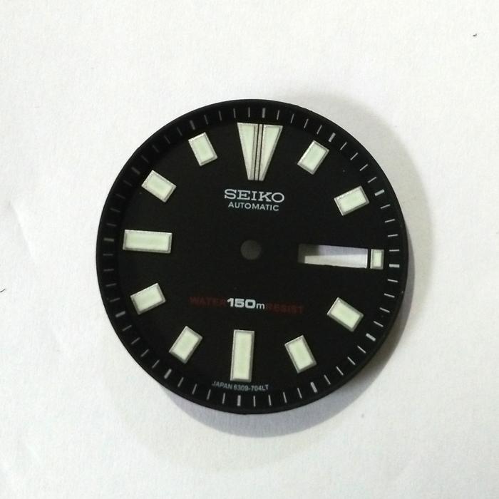 Dial seiko diver 6309 Black doff MOD skx
