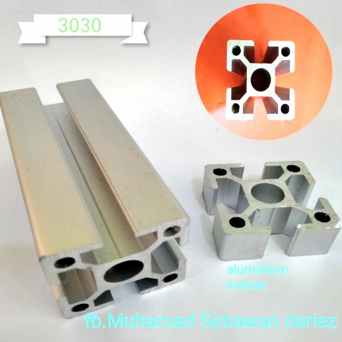 aluminium T-slot 3030 per 6 meter