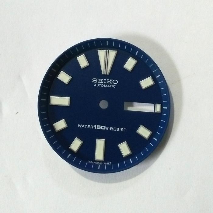 Dial seiko diver 6309 blue MOD skx