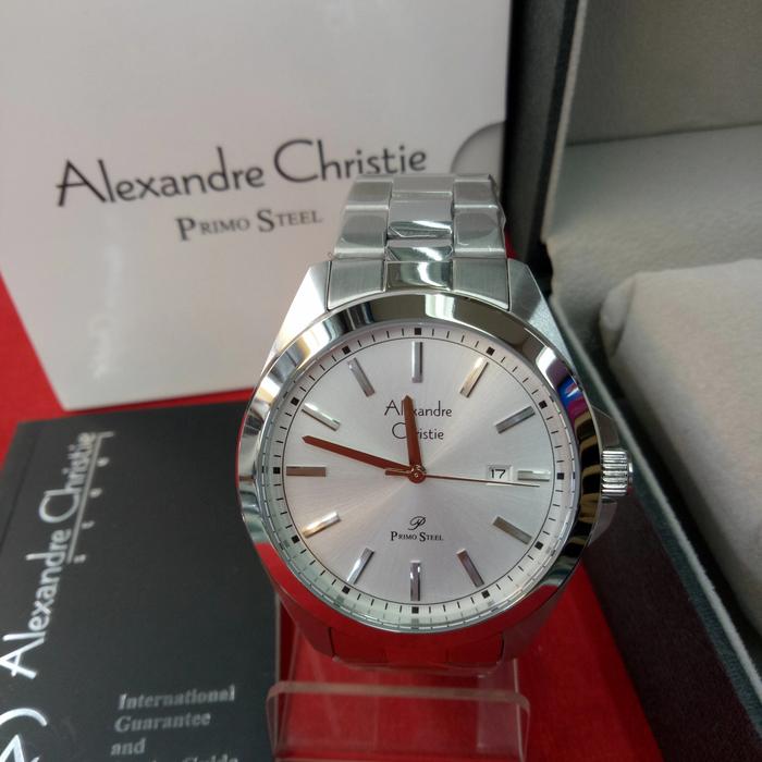 Jam Tangan Analog Pria Alexandre Christie Ac 1015 MD All Steel