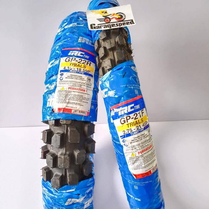 BAN IRC 18 21 Depan Belakang Ban Standar ORI KLX CRF 150