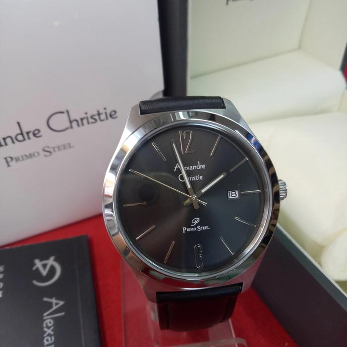 Jam Tangan Analog Pria Alexandre Christie Ac 1009 MD Stainless