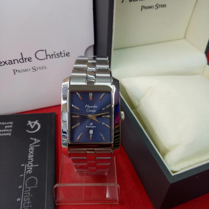 Jam Wanita ORIGINAL Alexandre Christie AC 1022 MD All Stanless Steel